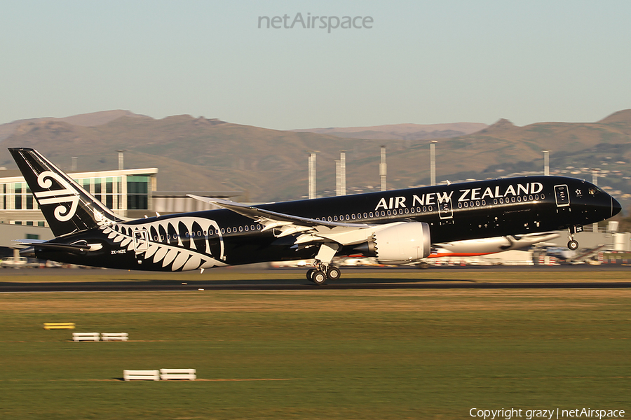 Air New Zealand Boeing 787-9 Dreamliner (ZK-NZE) | Photo 53270