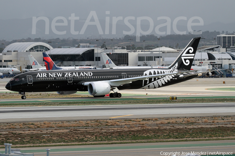 Air New Zealand Boeing 787-9 Dreamliner (ZK-NZE) | Photo 87635
