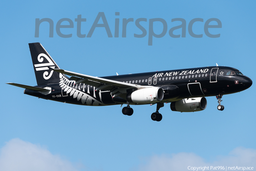 Air New Zealand Airbus A320-232 (ZK-OAB) | Photo 246527