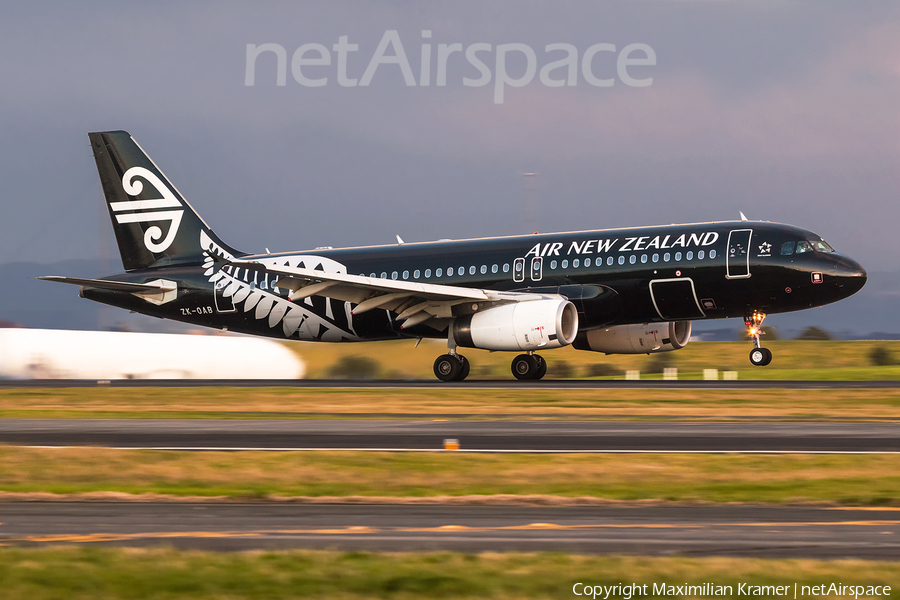 Air New Zealand Airbus A320-232 (ZK-OAB) | Photo 391885