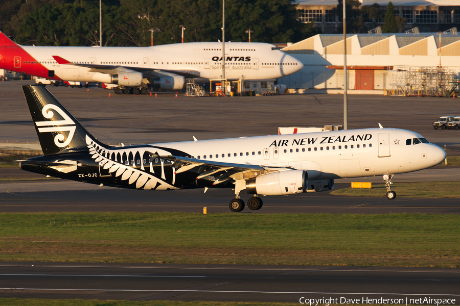 Air New Zealand Airbus A320-232 (ZK-OJC) | Photo 58034