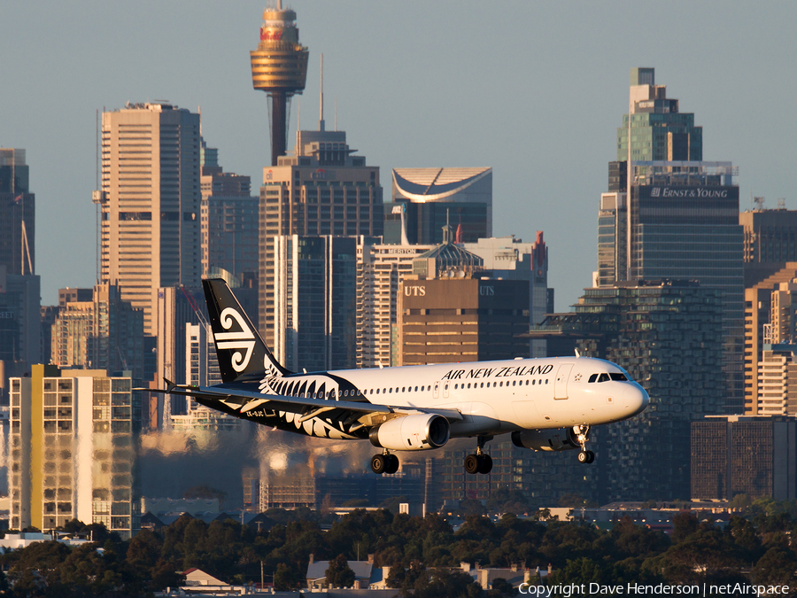 Air New Zealand Airbus A320-232 (ZK-OJC) | Photo 58035
