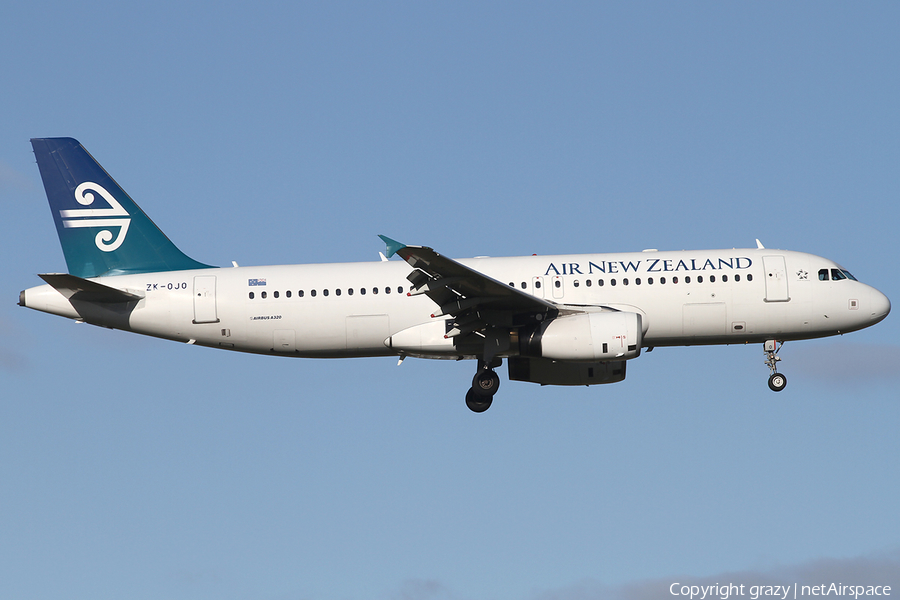 Air New Zealand Airbus A320-232 (ZK-OJO) | Photo 79851
