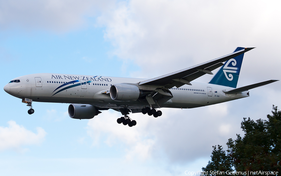 Air New Zealand Boeing 777-219(ER) (ZK-OKB) | Photo 1501