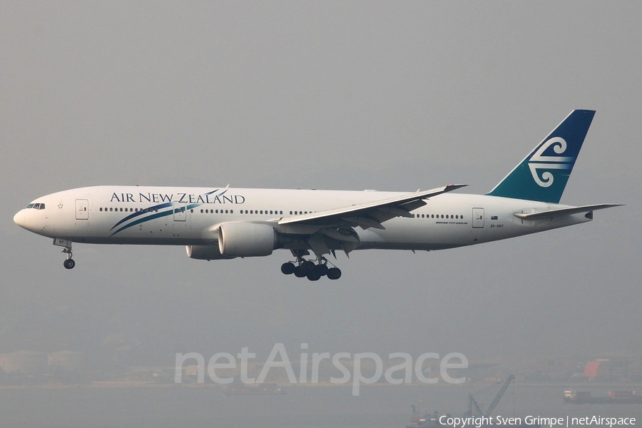 Air New Zealand Boeing 777-219(ER) (ZK-OKF) | Photo 34638