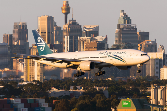 Air New Zealand Boeing 777-219(ER) (ZK-OKF) at  Sydney - Kingsford Smith International, Australia