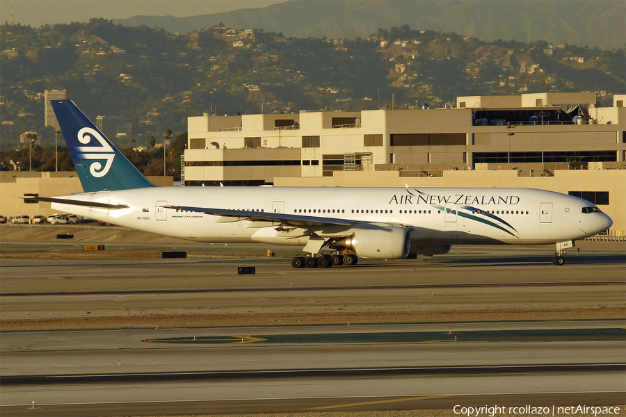 Air New Zealand Boeing 777-219(ER) (ZK-OKG) | Photo 13080