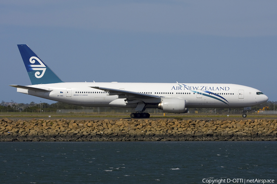 Air New Zealand Boeing 777-219(ER) (ZK-OKG) | Photo 282806