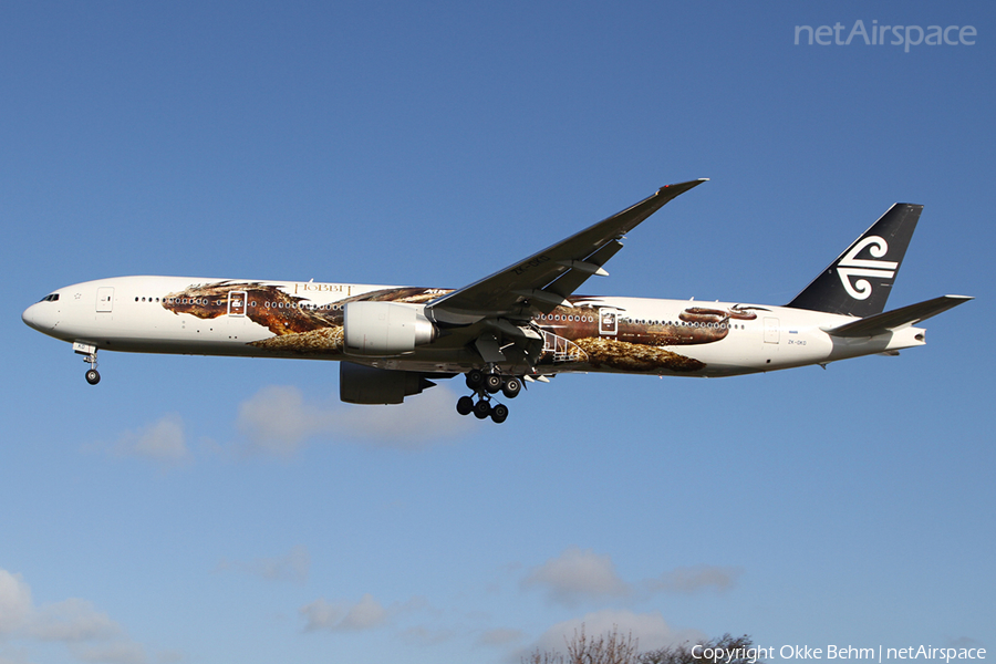 Air New Zealand Boeing 777-319(ER) (ZK-OKO) | Photo 41510
