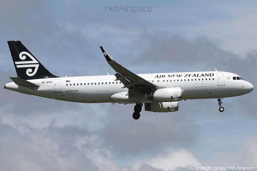 Air New Zealand Airbus A320-232 (ZK-OXA) | Photo 45918