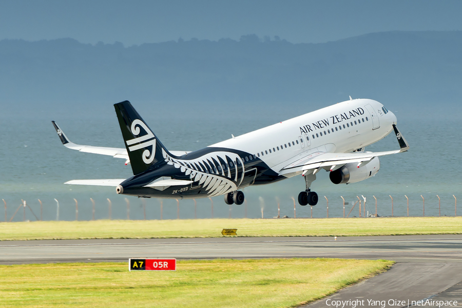 Air New Zealand Airbus A320-232 (ZK-OXD) | Photo 185015
