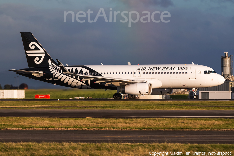 Air New Zealand Airbus A320-232 (ZK-OXG) | Photo 391878