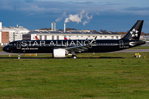 Air New Zealand Airbus A321-271NX (ZK-OYB) at  Hamburg - Finkenwerder, Germany