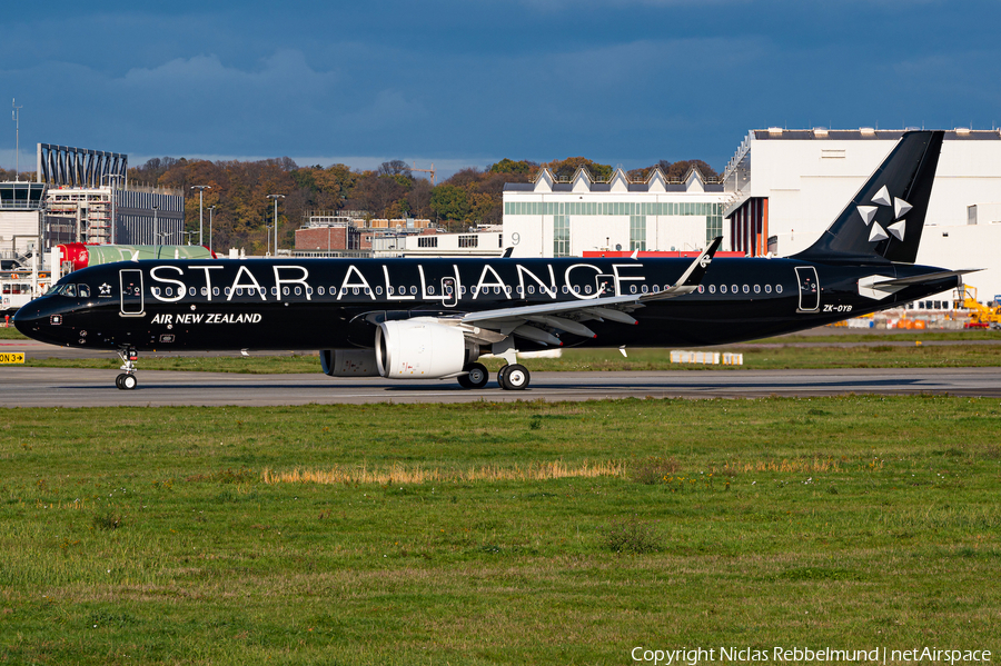 Air New Zealand Airbus A321-271NX (ZK-OYB) | Photo 536835