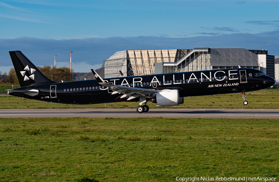 Air New Zealand Airbus A321-271NX (ZK-OYB) | Photo 536836
