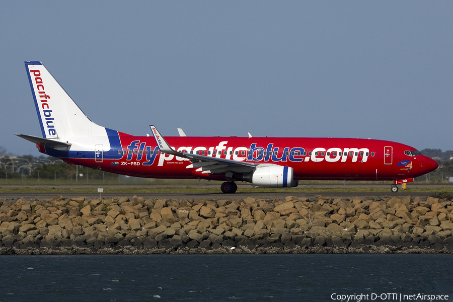 Pacific Blue Boeing 737-8FE (ZK-PBD) | Photo 282811