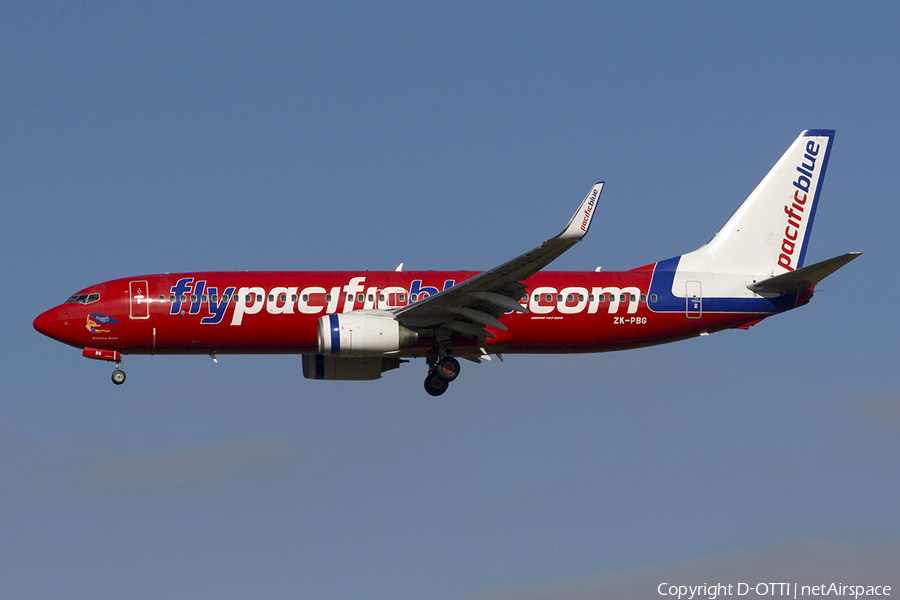 Pacific Blue Boeing 737-8FE (ZK-PBG) | Photo 283659