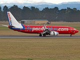 Pacific Blue Boeing 737-8FE (ZK-PBI) at  Christchurch - International, New Zealand