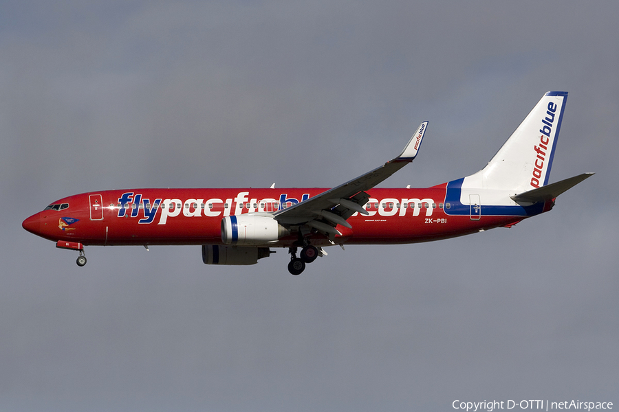 Pacific Blue Boeing 737-8FE (ZK-PBI) | Photo 283176