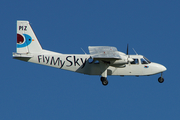 FlyMySky Britten-Norman BN-2A-26 Islander (ZK-PIZ) at  Auckland - International, New Zealand