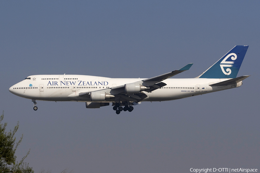 Air New Zealand Boeing 747-475 (ZK-SUH) | Photo 279418