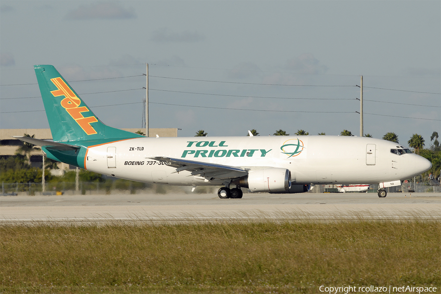 Toll Priority Boeing 737-3B7(SF) (ZK-TLD) | Photo 8708