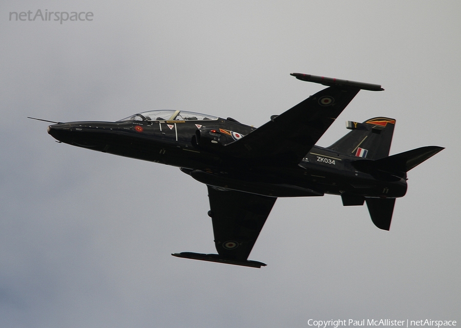 Royal Air Force BAe Systems Hawk T2 (ZK034) | Photo 7825
