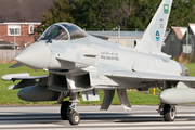 Royal Saudi Air Force Eurofighter EF2000 Typhoon (ZK091) at  Warton, United Kingdom