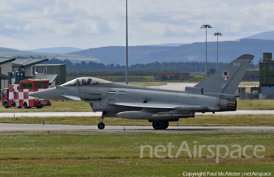 Royal Air Force Eurofighter Typhoon FGR4 (ZK310) | Photo 637361
