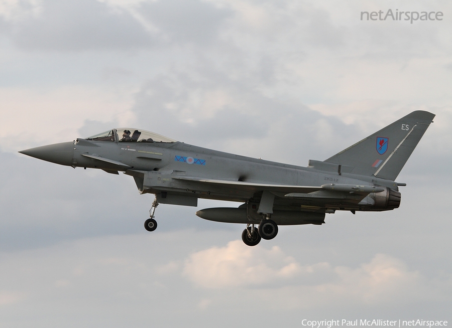 Royal Air Force Eurofighter Typhoon FGR4 (ZK317) | Photo 18892