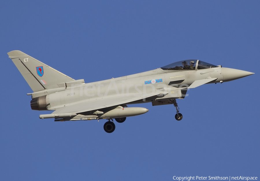 Royal Air Force Eurofighter Typhoon FGR4 (ZK318) | Photo 214810