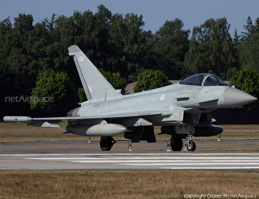 Royal Air Force Eurofighter Typhoon FGR4 (ZK322) | Photo 610942