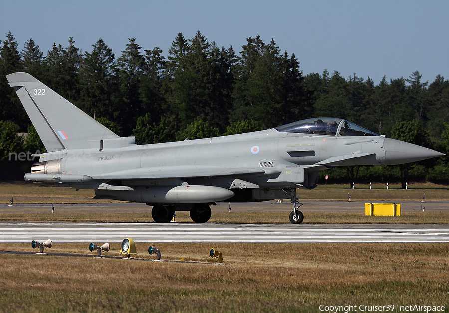 Royal Air Force Eurofighter Typhoon FGR4 (ZK322) | Photo 610943