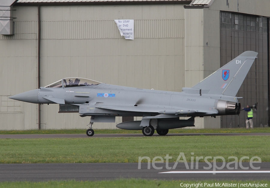 Royal Air Force Eurofighter Typhoon FGR4 (ZK333) | Photo 8904