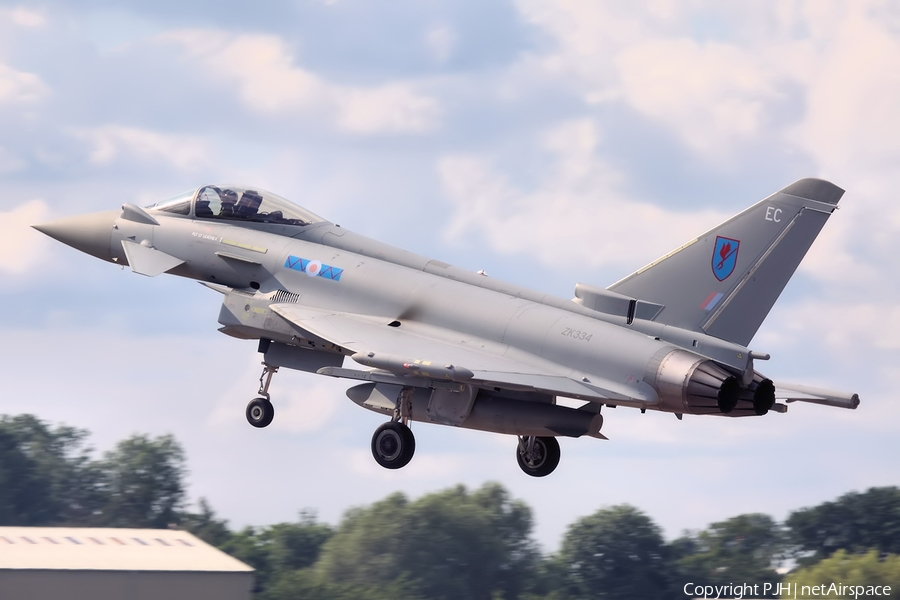 Royal Air Force Eurofighter Typhoon FGR4 (ZK334) | Photo 17245
