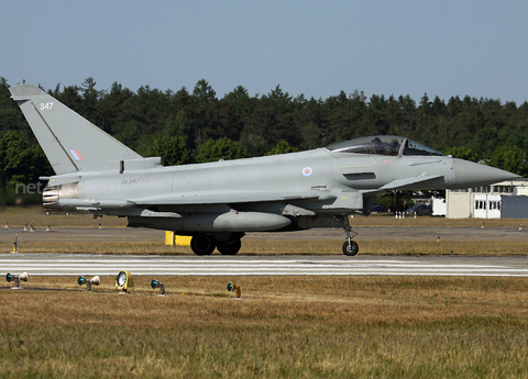 Royal Air Force Eurofighter Typhoon FGR4 (ZK347) at  Hohn - NATO Flugplatz, Germany