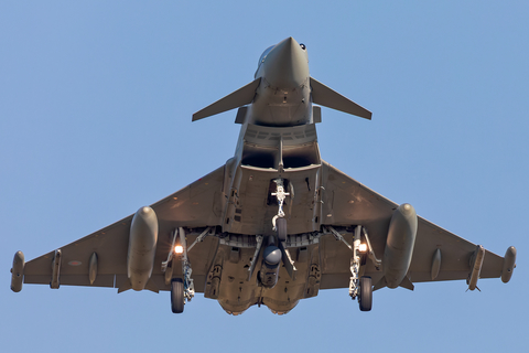 Royal Air Force Eurofighter Typhoon FGR4 (ZK357) at  Malbork, Poland