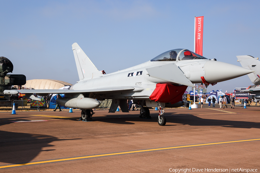 Royal Air Force Eurofighter Typhoon FGR4 (ZK378) | Photo 256524