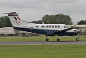 Royal Air Force Beech King Air B200 (ZK450) at  RAF Fairford, United Kingdom