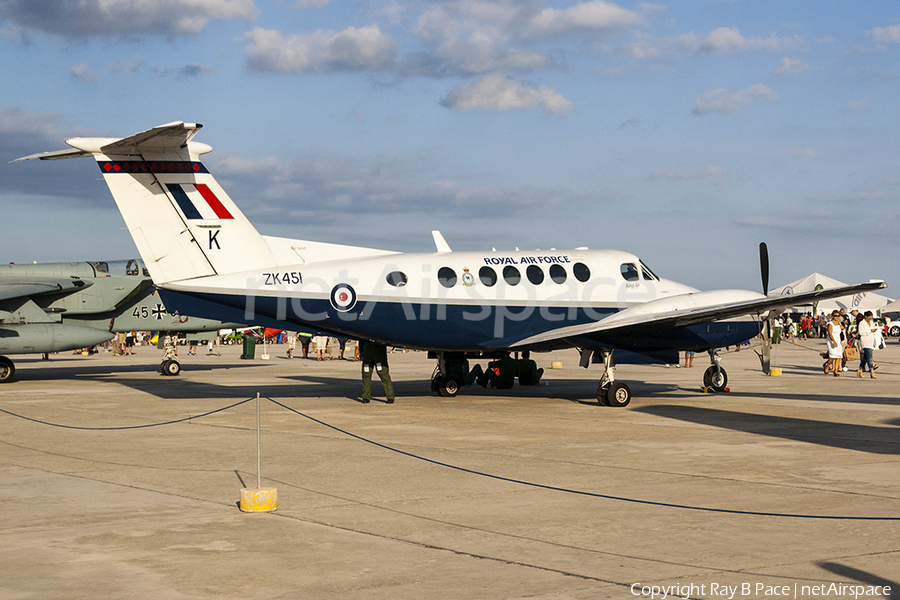 Royal Air Force Beech King Air B200 (ZK451) | Photo 236504