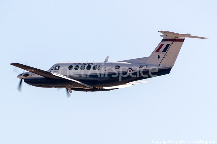 Royal Air Force Beech King Air B200 (ZK451) | Photo 292696