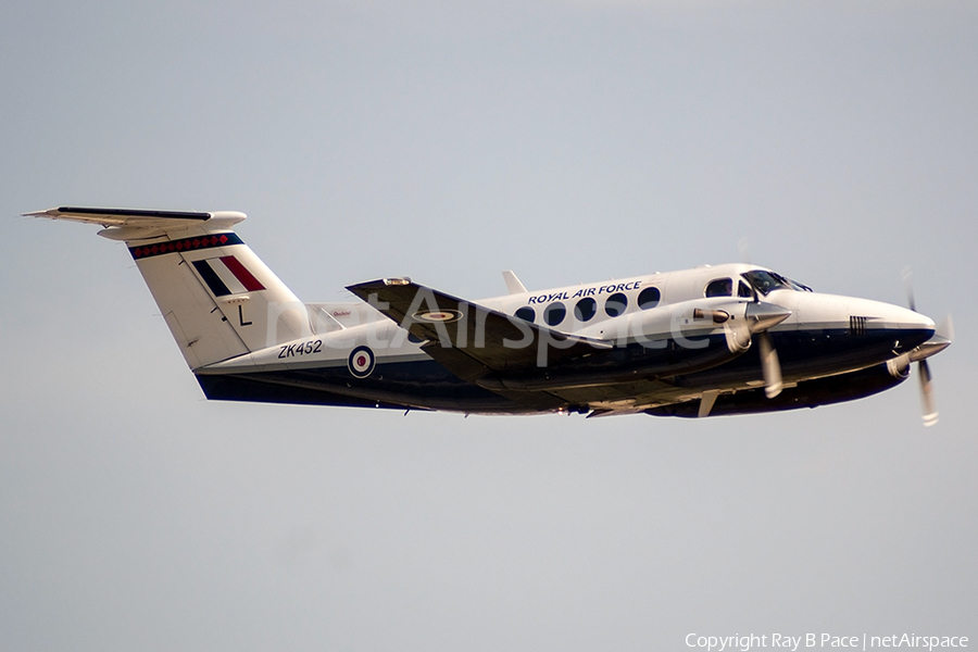 Royal Air Force Beech King Air B200 (ZK452) | Photo 393602