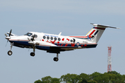 Royal Air Force Beech King Air B200GT (ZK460) at  RAF Fairford, United Kingdom