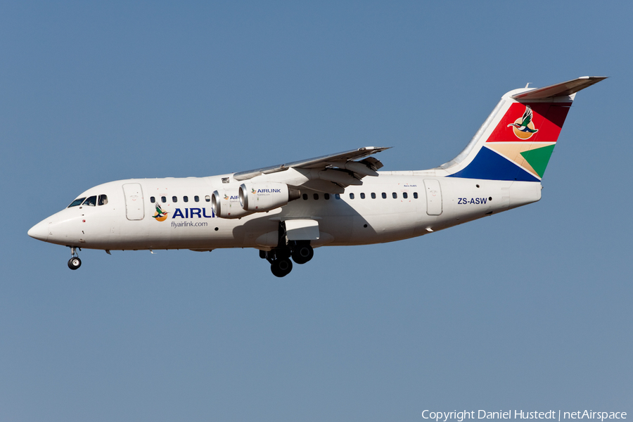 Airlink BAe Systems BAe-146-RJ85 (ZS-ASW) | Photo 444141