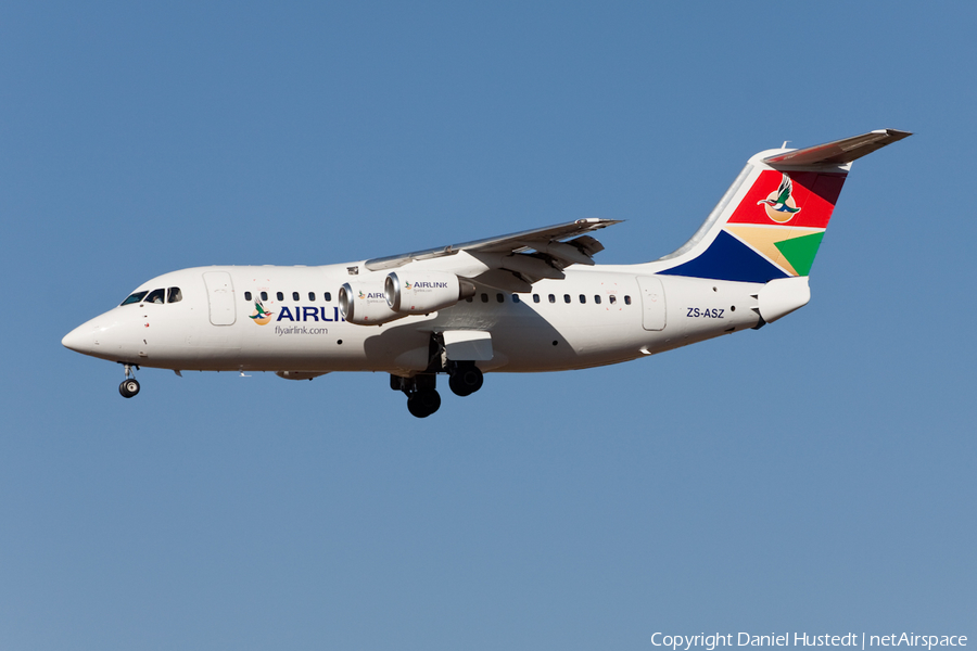 Airlink BAe Systems BAe-146-RJ85 (ZS-ASZ) | Photo 427346