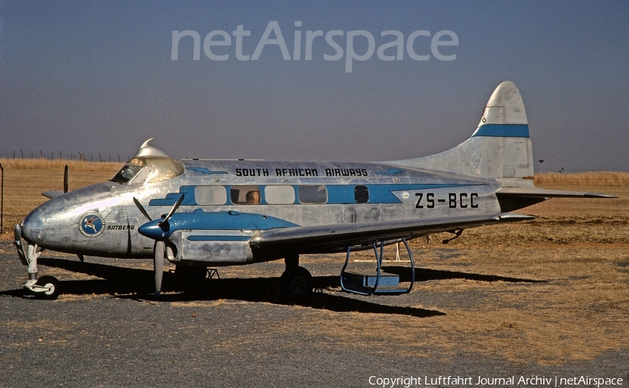 South African Airways De Havilland DH.104 Dove 6 (ZS-BCC) | Photo 412822