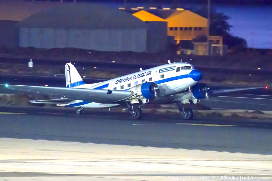 Springbok Classic Air Douglas DC-3C (ZS-CAI) | Photo 269505