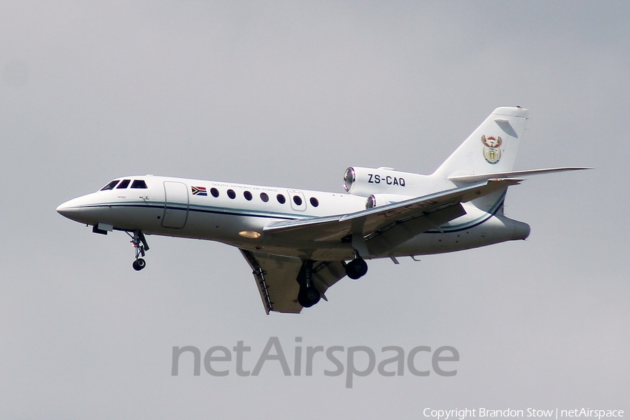 South African Air Force Dassault Falcon 50 (ZS-CAQ) | Photo 383575