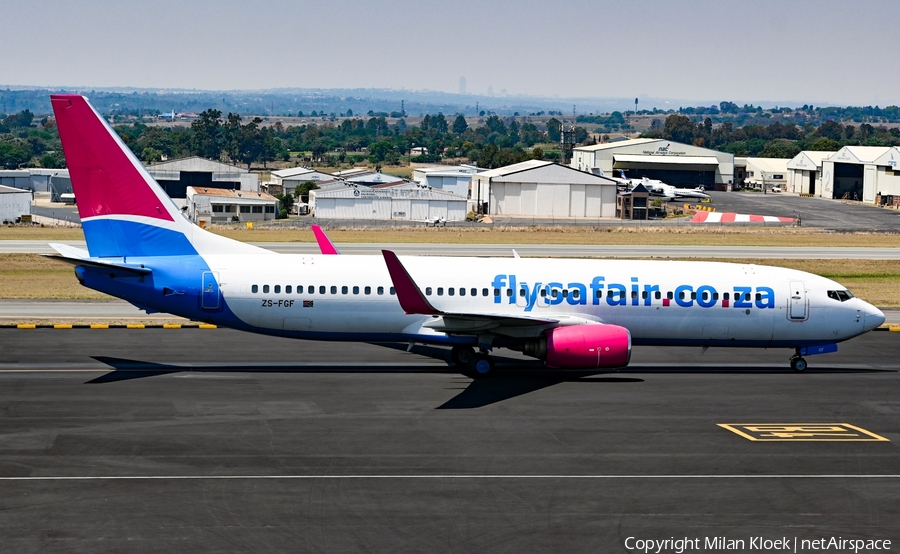 FlySafair Boeing 737-8AS (ZS-FGF) | Photo 617727