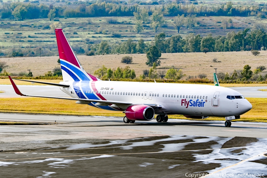 FlySafair Boeing 737-8GP (ZS-FGS) | Photo 602441